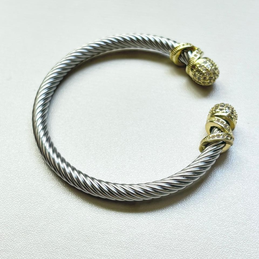 Bracelete corda, super luxo