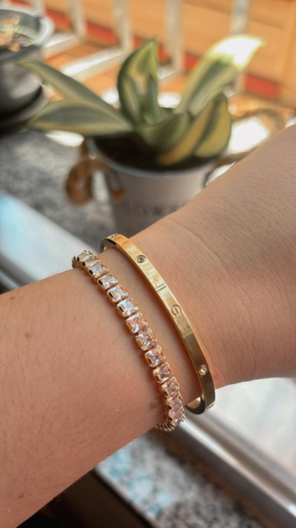 Bracelete luxo, inspiração Cartier - Image 2